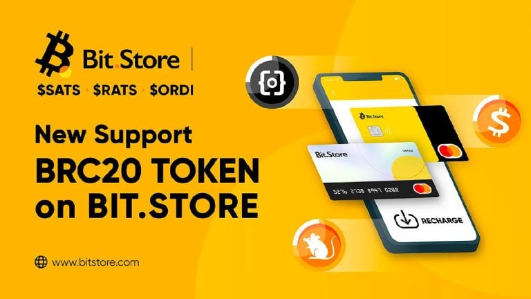 Bit.Store Leads with a First: BRC20 Token Integration for Crypto Card Recharges